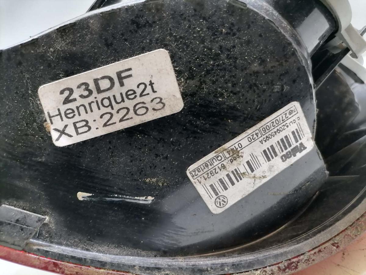 VW Fox original R&uuml;cklicht R&uuml;ckleuchte Schlussleuchte links Bj.2006